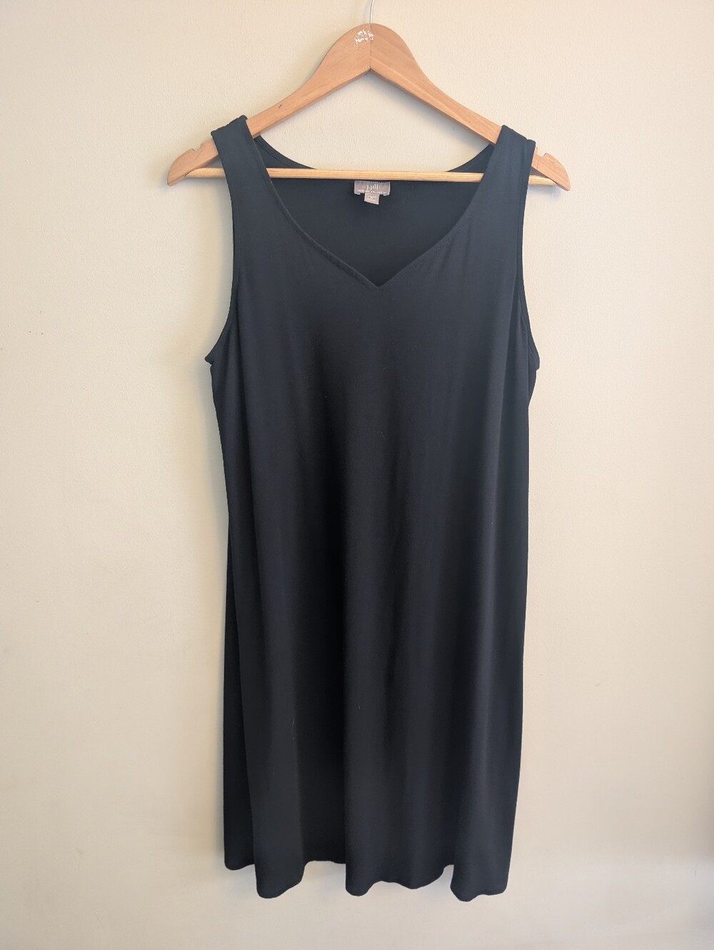 J. Jill Wearever Black Tank Dress Size M